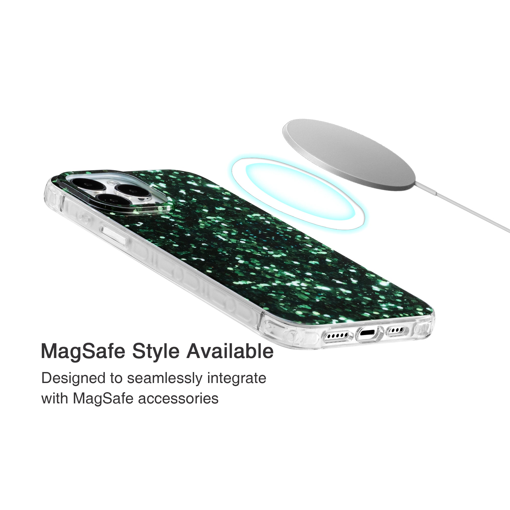 Emerald Sparkle Phone Case