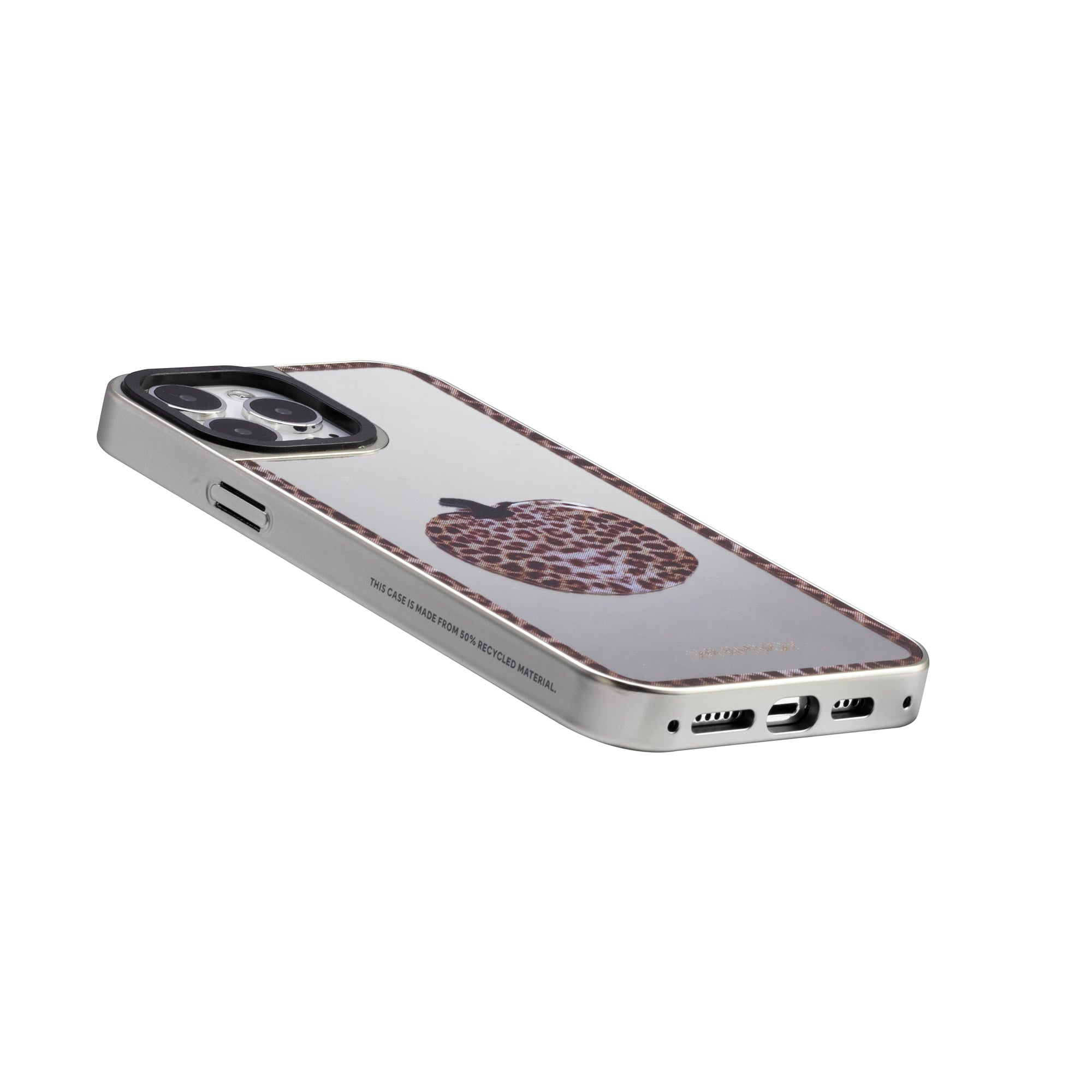 Leopard Pumpkin Mirror Phone Case