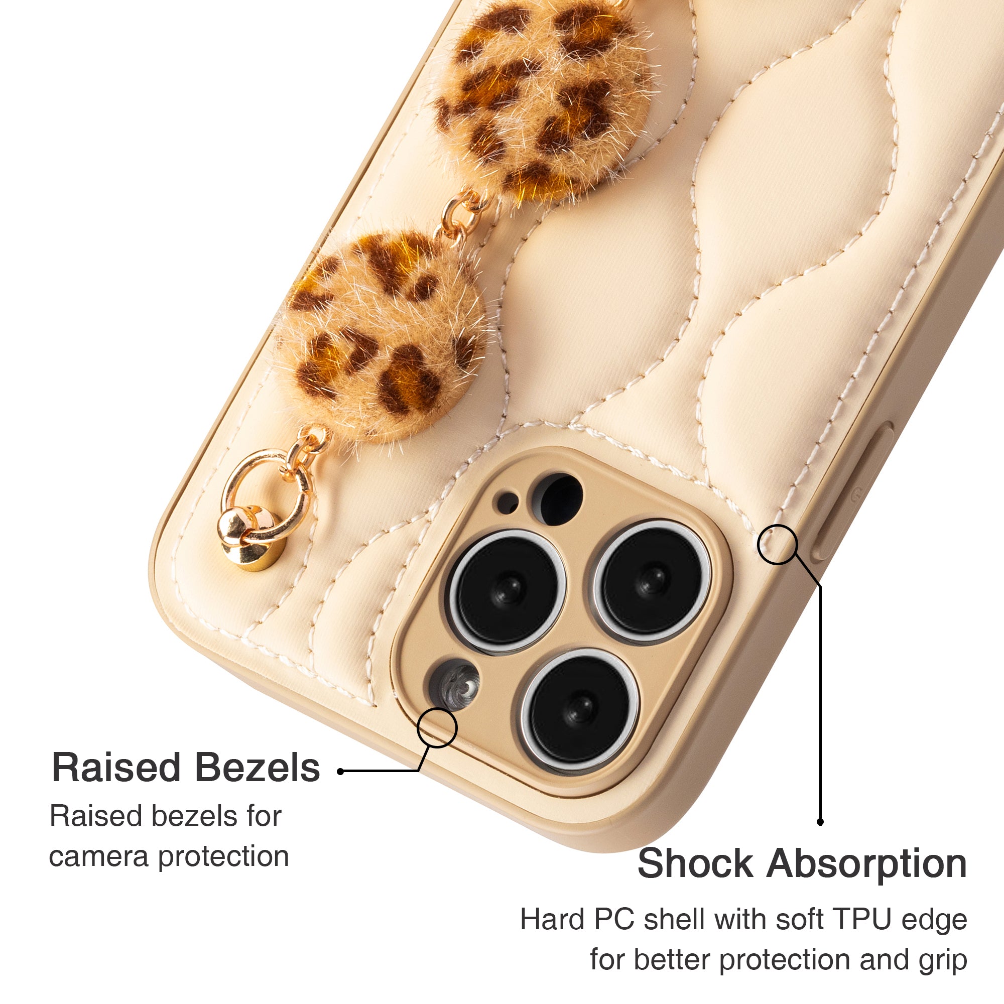 Leopard Wristlet Phone Case