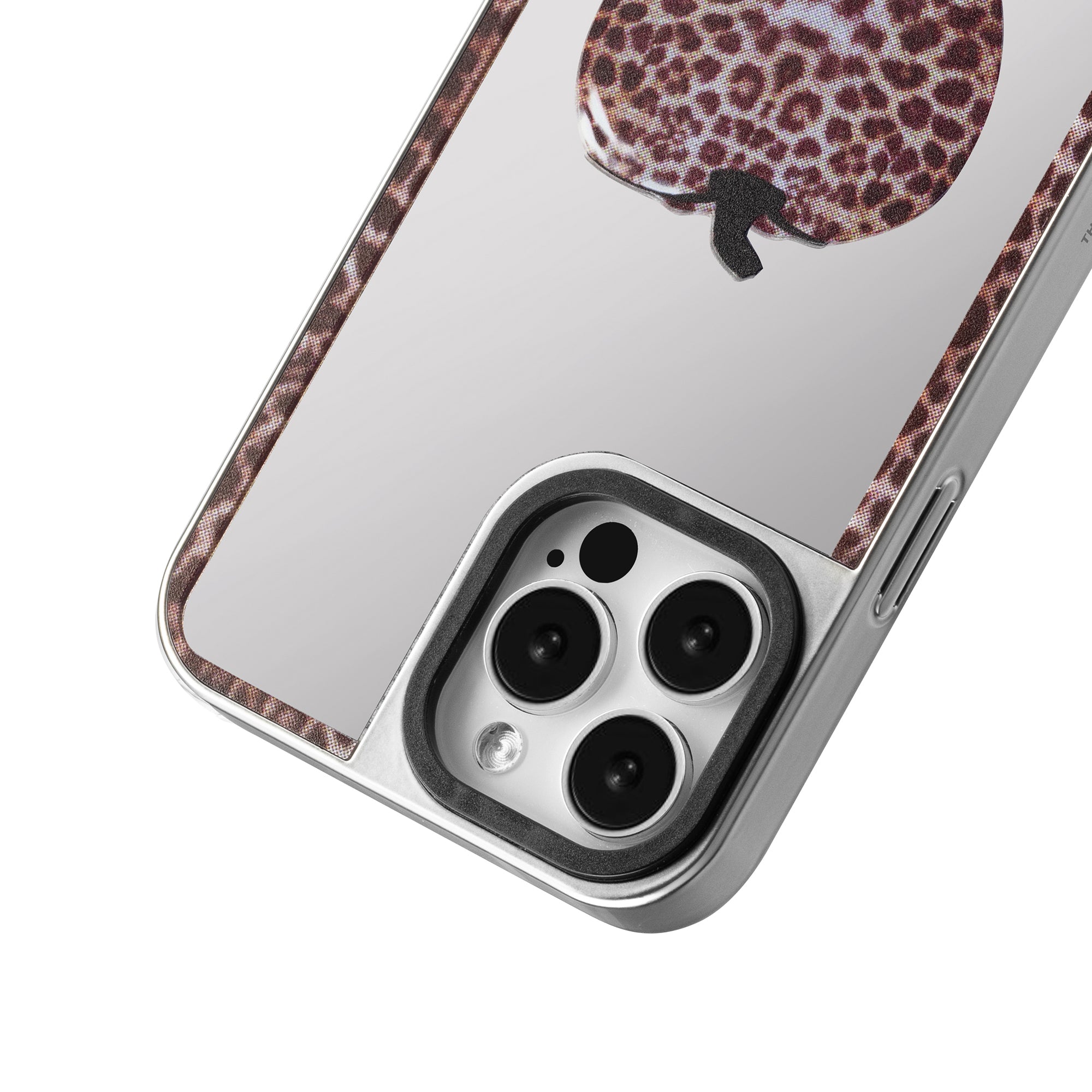 Leopard Pumpkin Mirror Phone Case