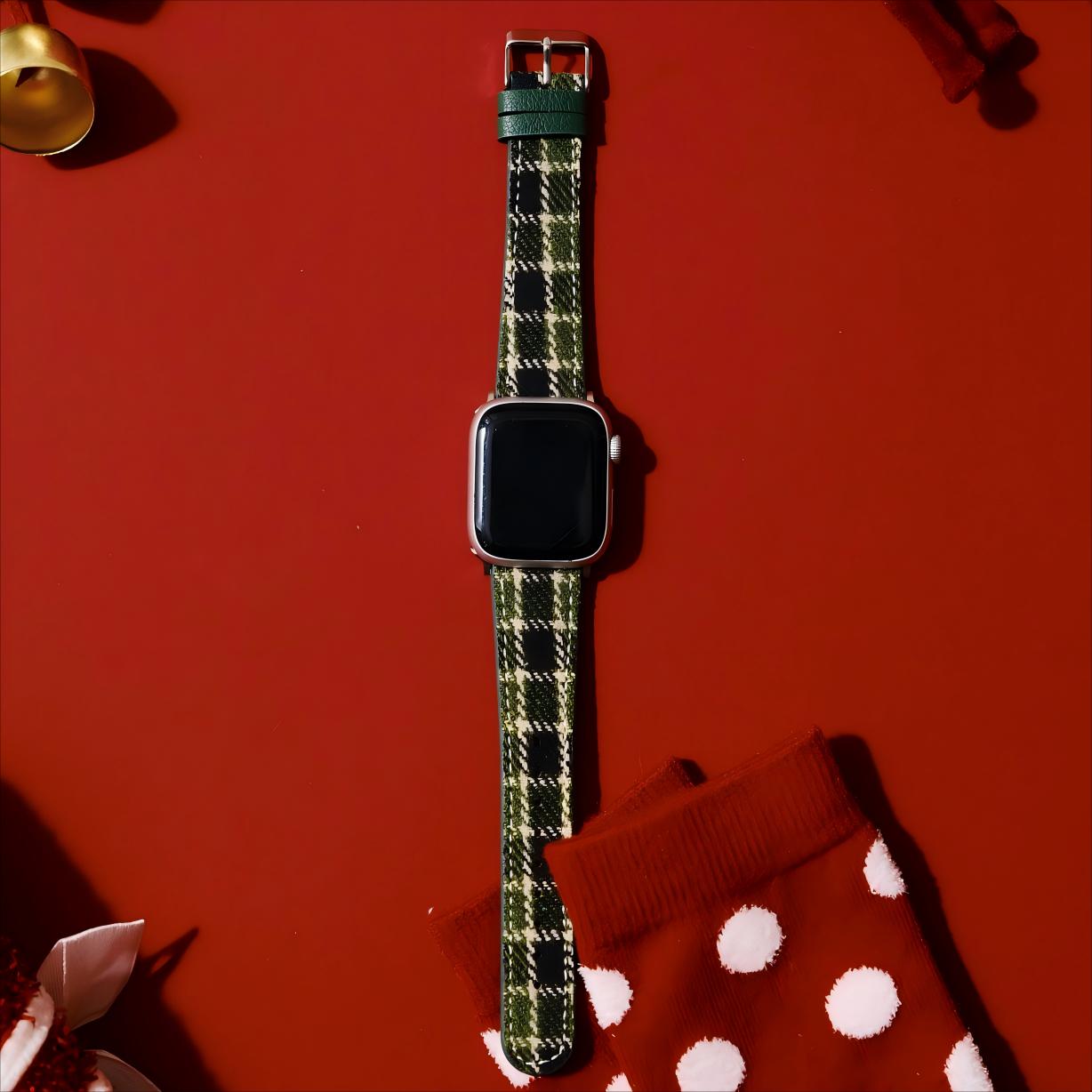 Preppy Plaid Watch Band