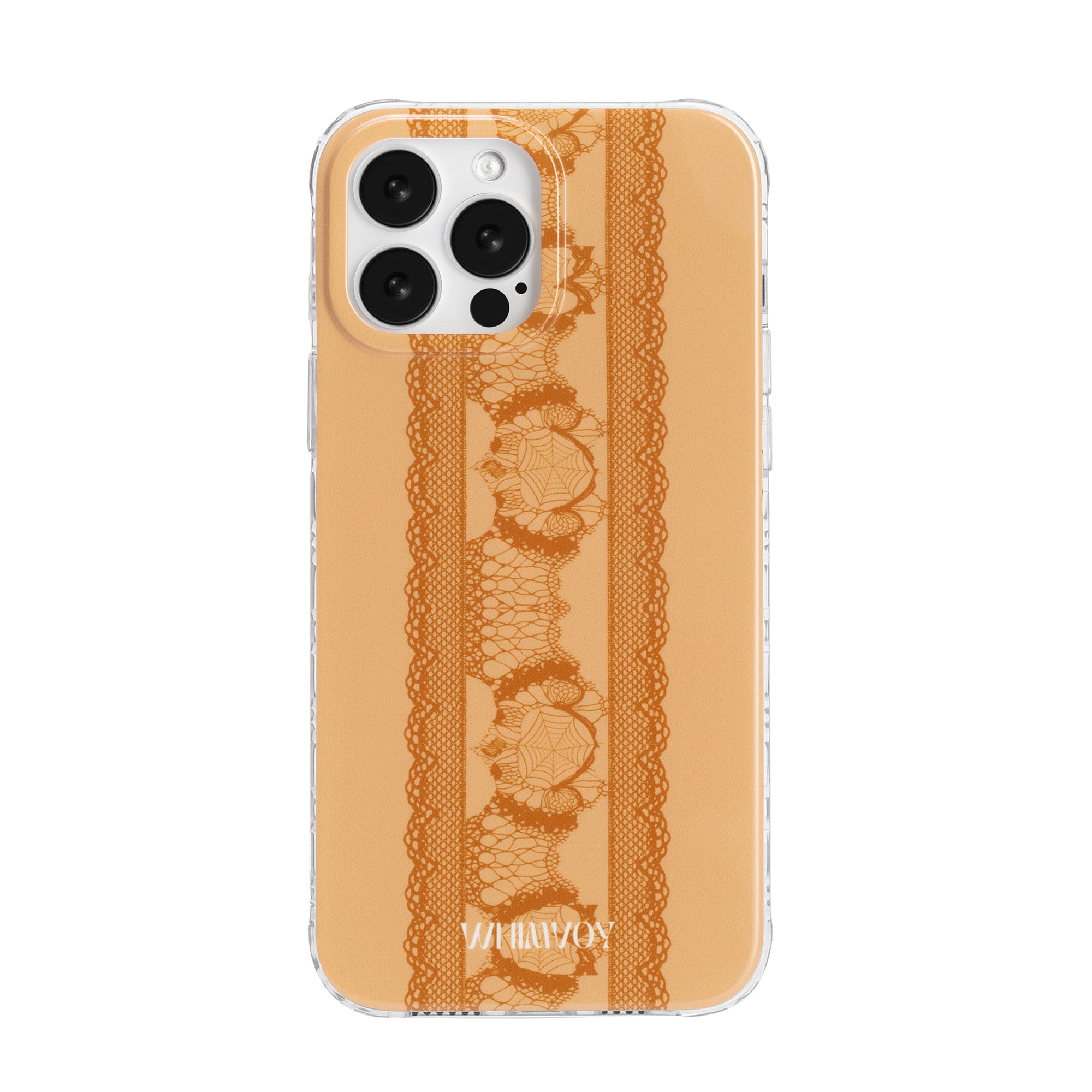 Coquette Girlie | Pumpkin Lace Phone Case