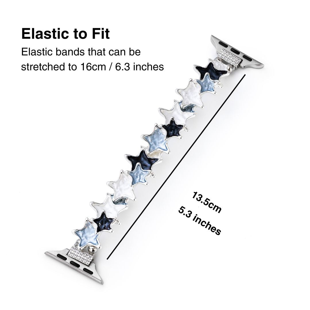 Stars Elastic Bangle Watch Band