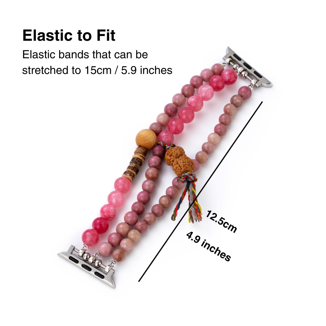 Triple Beaded Watch Band