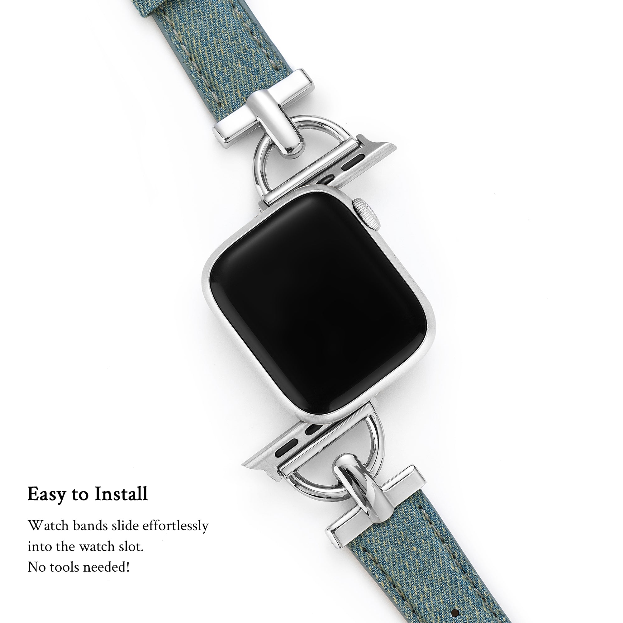 Classical Denim Apple Watch Band