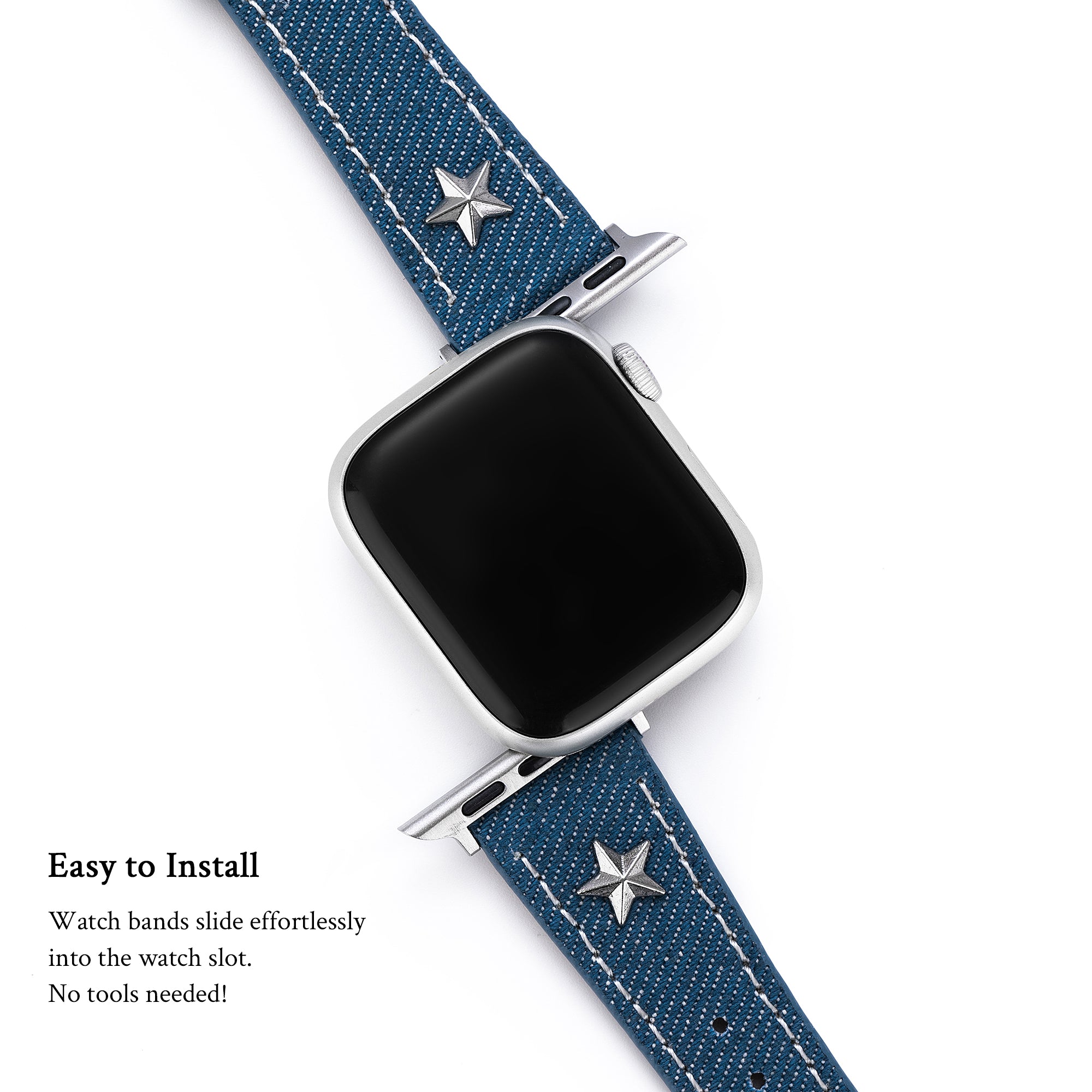 Star Denim Apple Watch Band