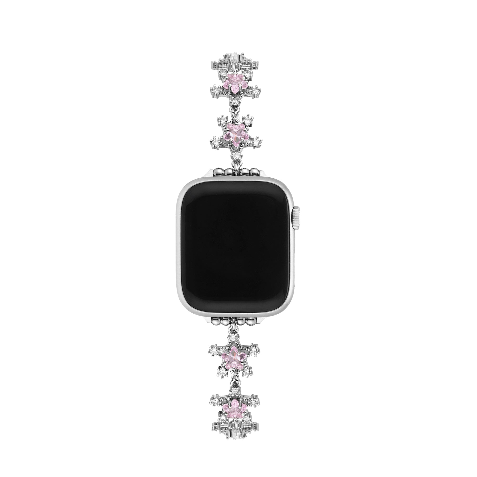 Snowflake Rhinestone Jewelry Watch Band