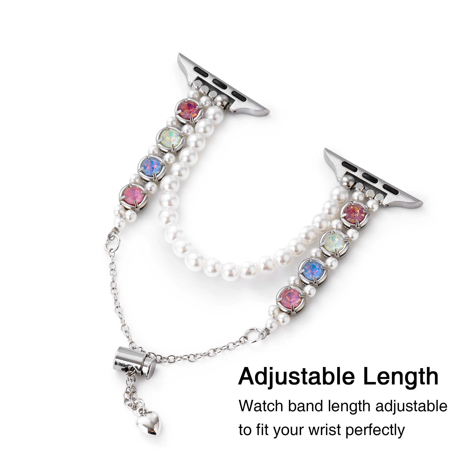 Dazzling Rhinestone Watch Band