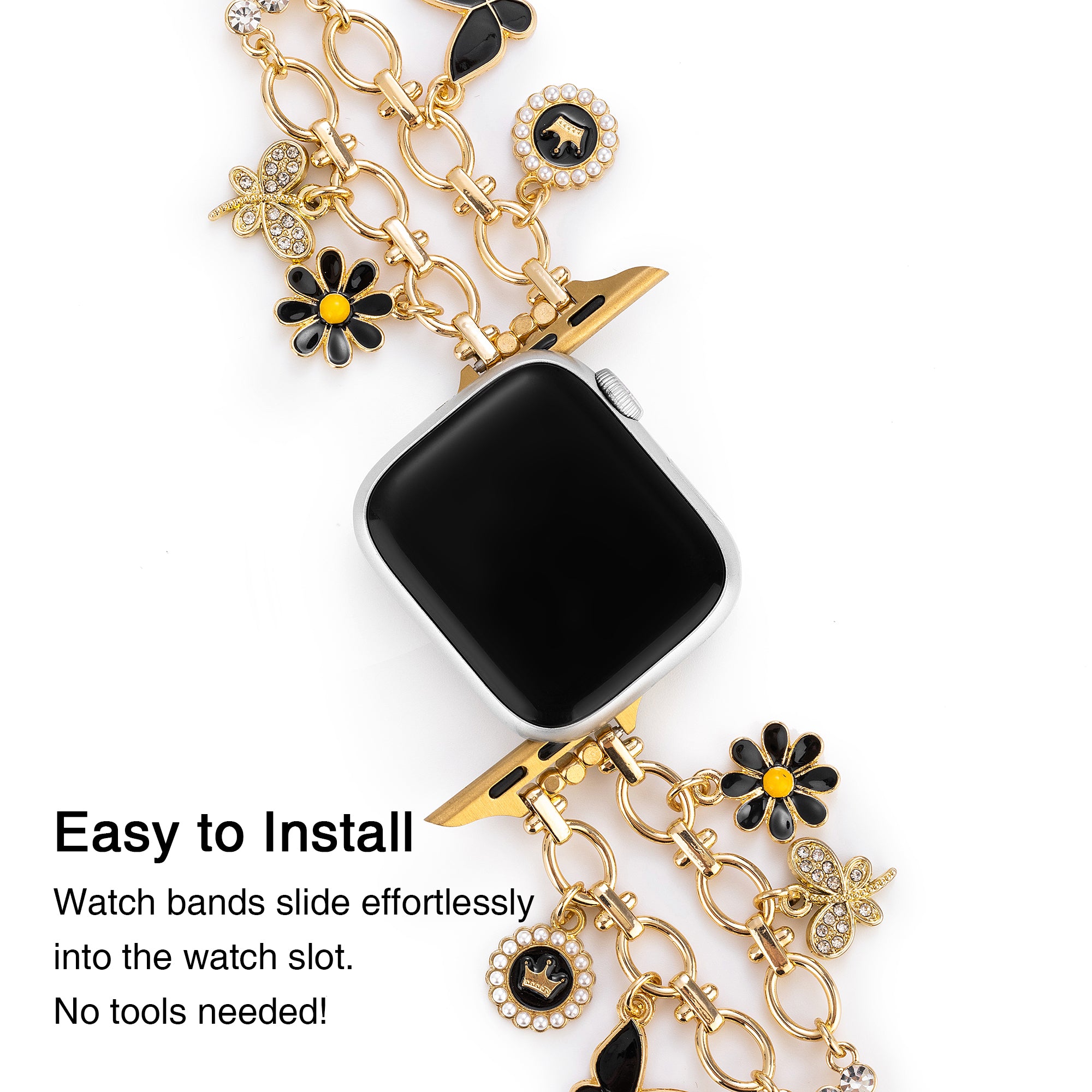 Sunflower Pendant Watch Band