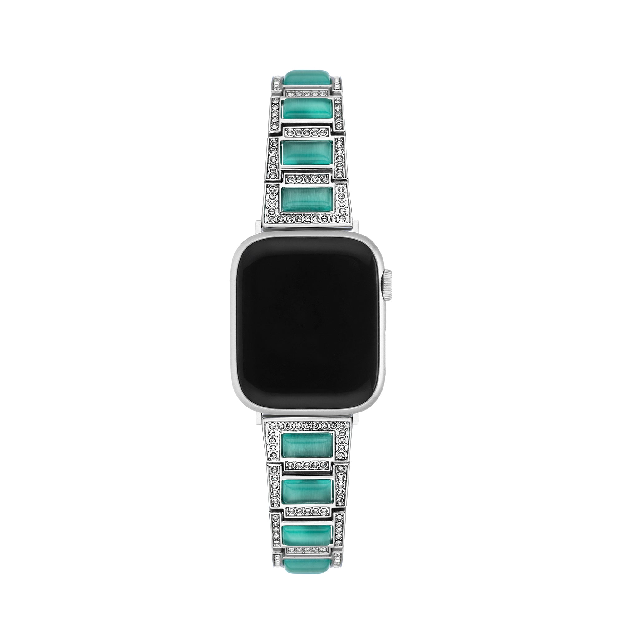 Glistening Gemstone Watch Band