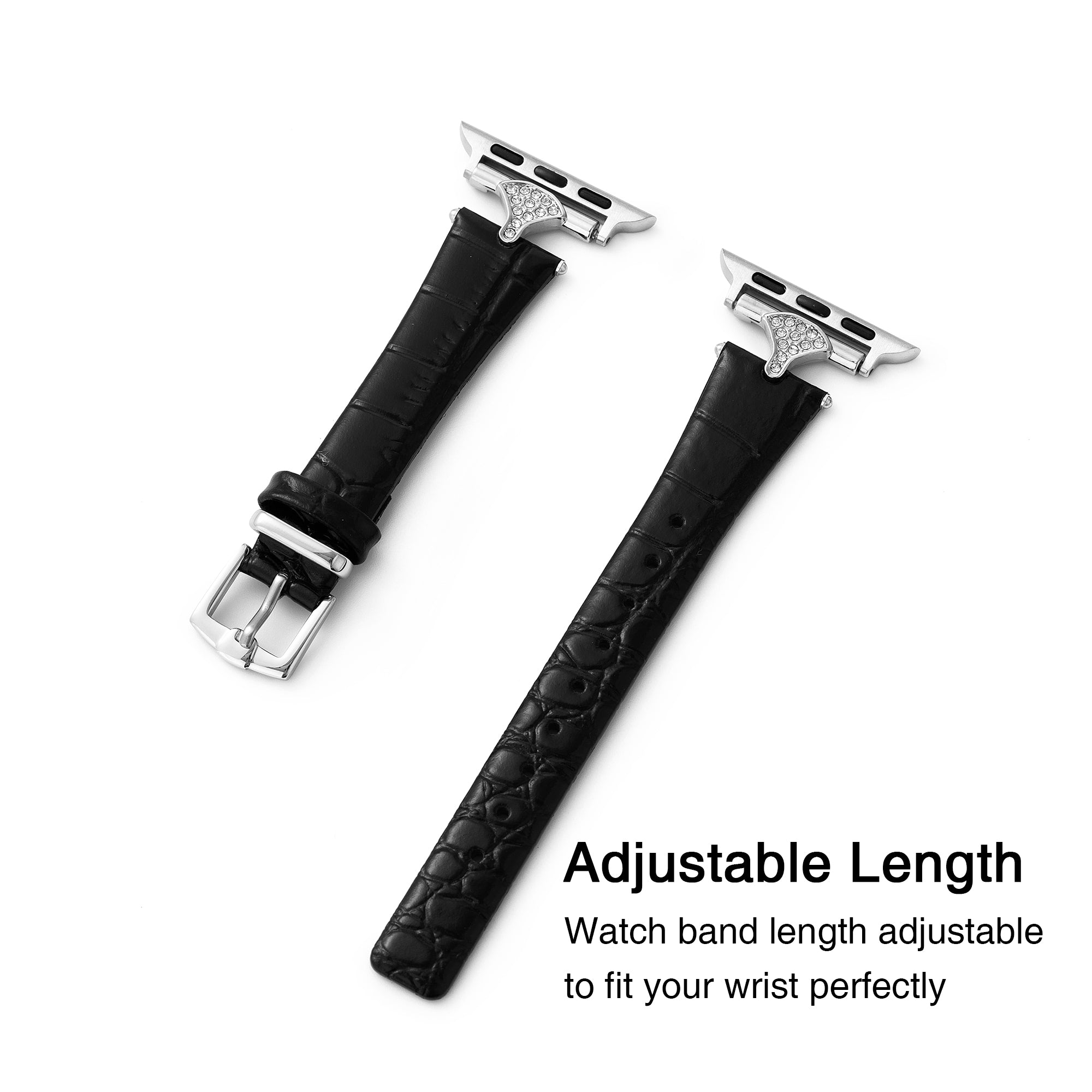 Ginkgo Leather Watch Band