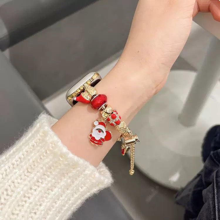 Cute Christmas Pendant Watch Band