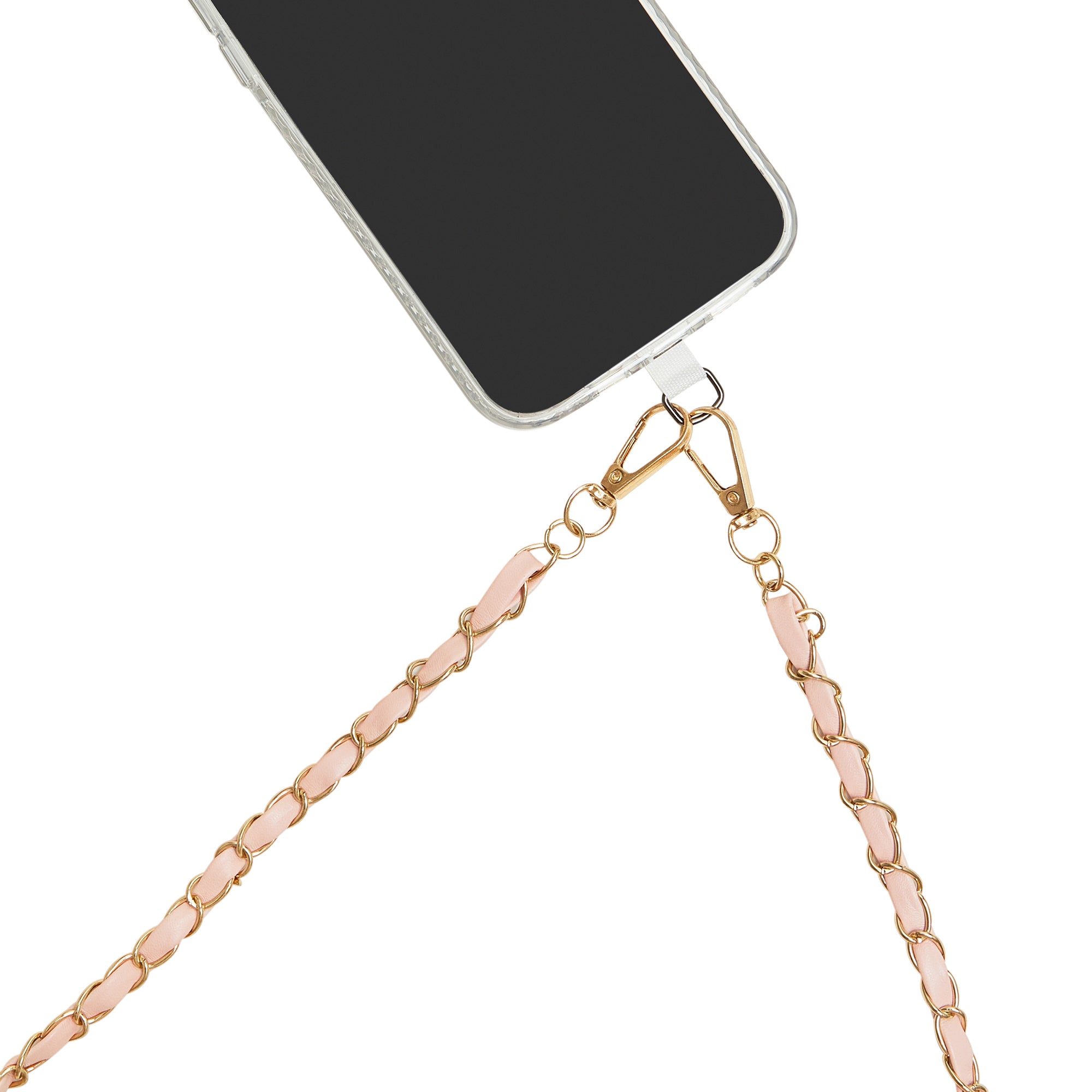Metallic Cross-body Phone Strap