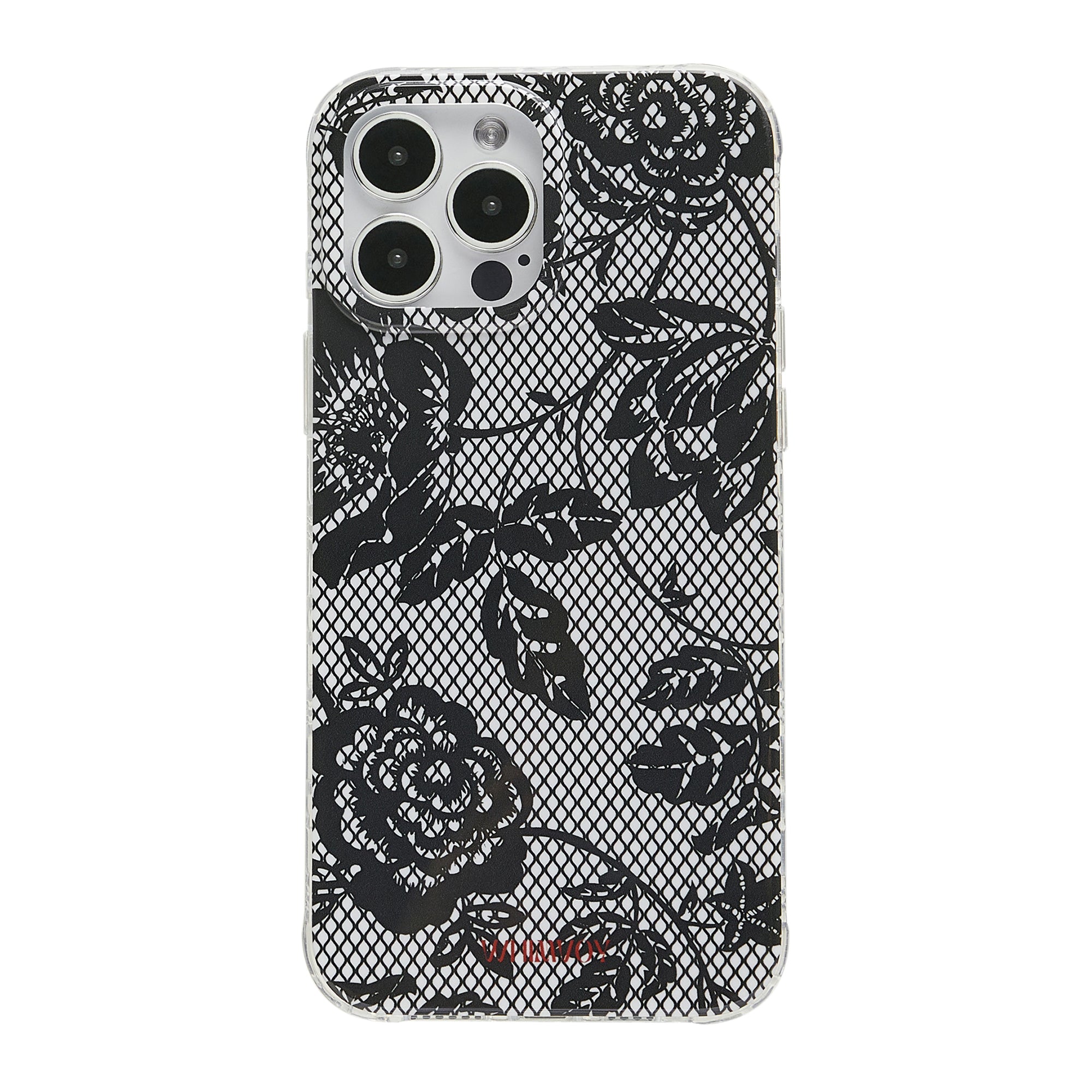 Coquette Girlie | Printed Lace Rose Phone Case