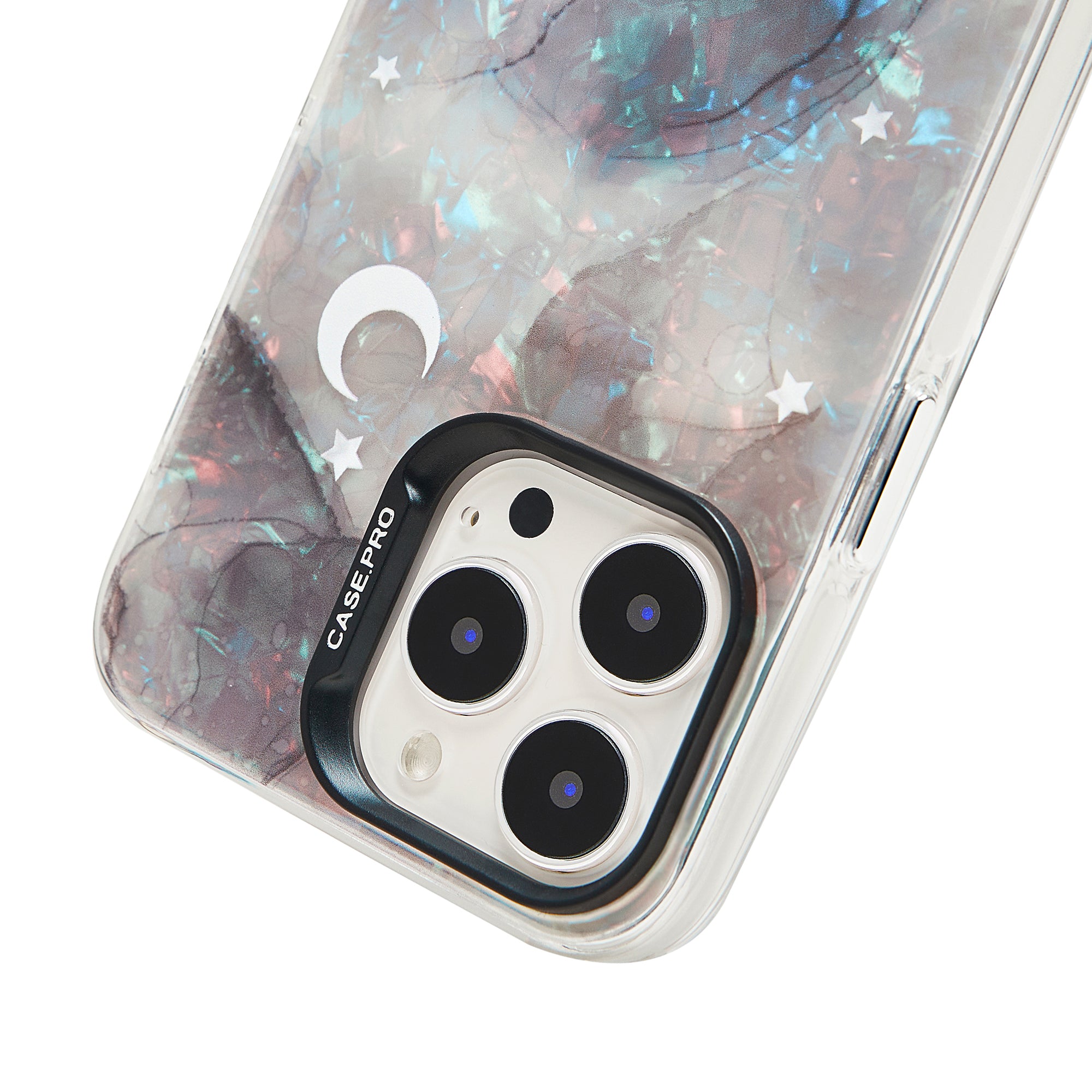 WHIMVOY Glittery Starry Night Laser Phone Case