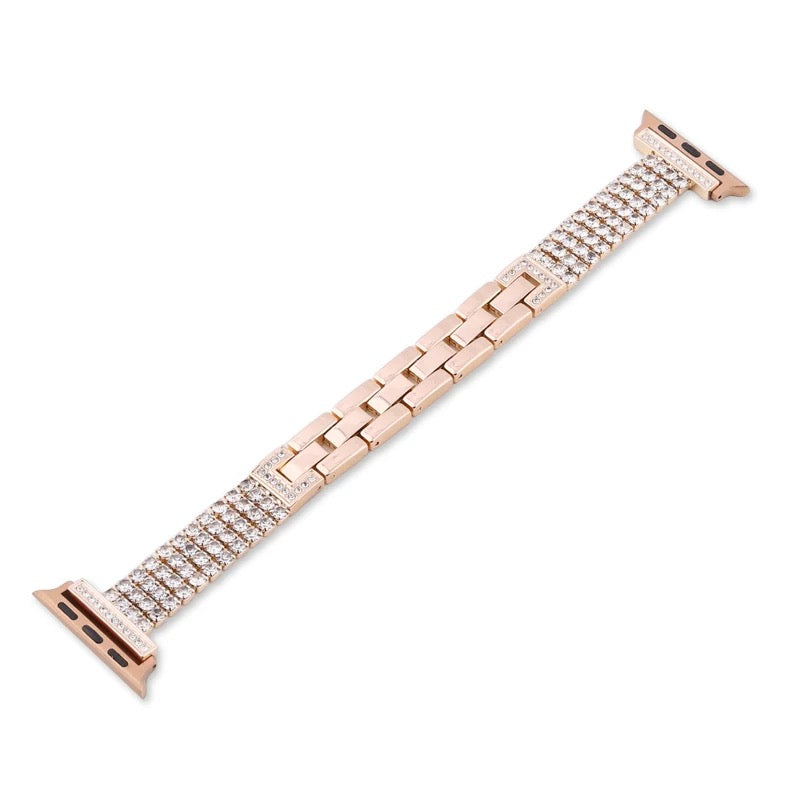 Diamond Studded Watch Bracelet