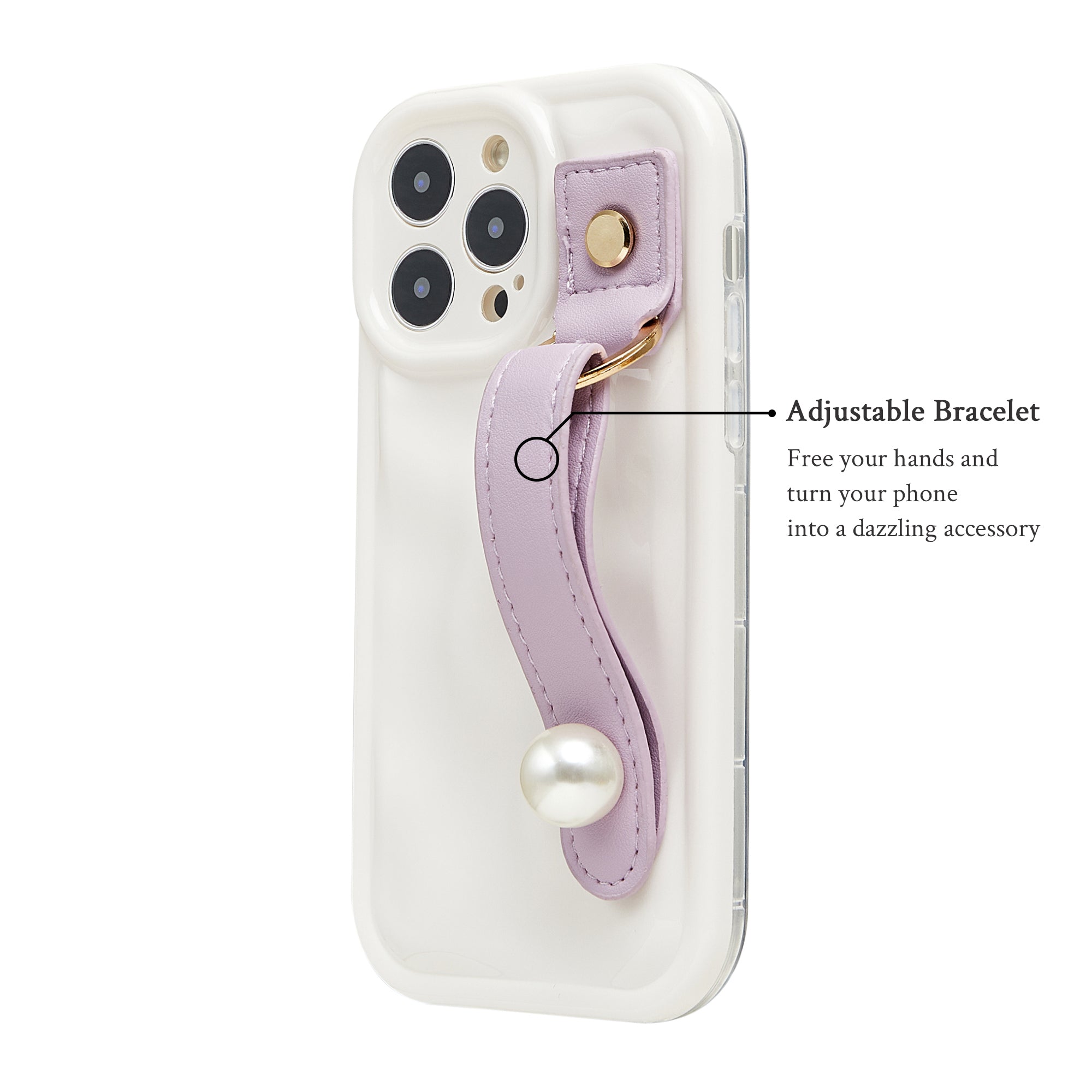 Pearl Wristband Phone Case