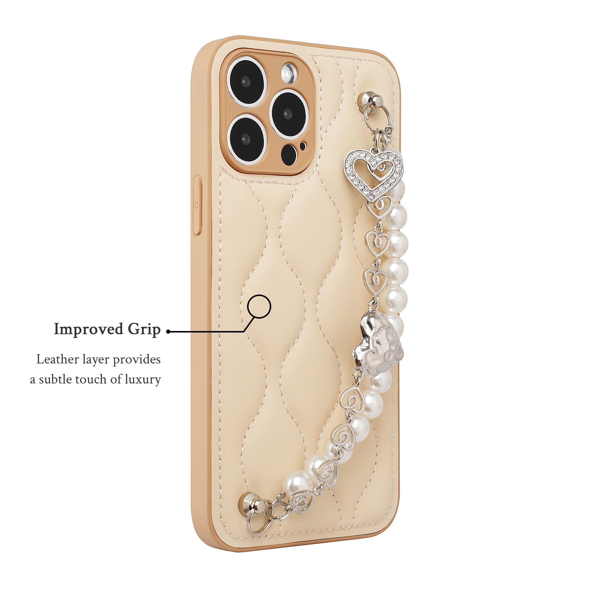 Pearl Chained Phone Case